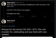 Lỗ hổng zero-day PrintNightmare ảnh hưởng đến dịch vụ Print Spooler đã có bản vá. Mời các bạn cập nhật!