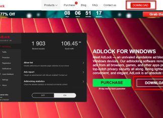 Phần mềm miễn phí chặn quảng cáo AdLock hoàn toàn miễn phí trên Windows 10 phan mem