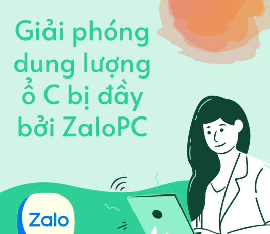Giải quyết đầy dữ liệu ổ cứng do zalo năm 2023