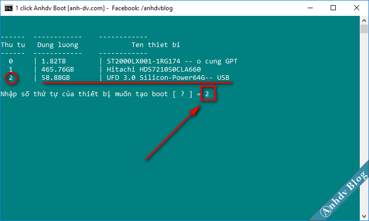 1 click tao usb boot anhdv 3 1