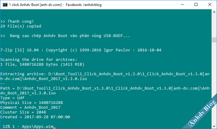 1 click tao usb boot anhdv 7