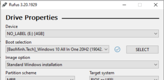 Tạo USB cài Win10 chuẩn UEFI và LEGACY
