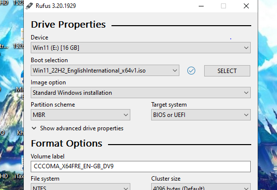 Cách tạo USB cài đặt Windows 11 trên máy tính của bạn không cần chip bảo mật TPM