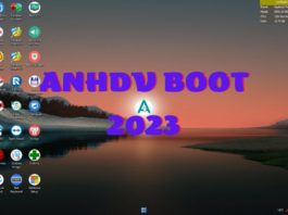 Tạo USB cứu hộ máy tính Anhdv Boot 2023