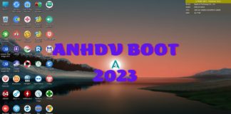 Tạo USB cứu hộ máy tính Anhdv Boot 2023