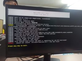 Lỗi could not locate efi boot bootx64