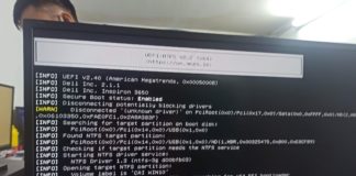 Lỗi could not locate efi boot bootx64