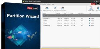 MiniTool Partition Wizard – Phần mềm chia ổ cứng dữ liệu